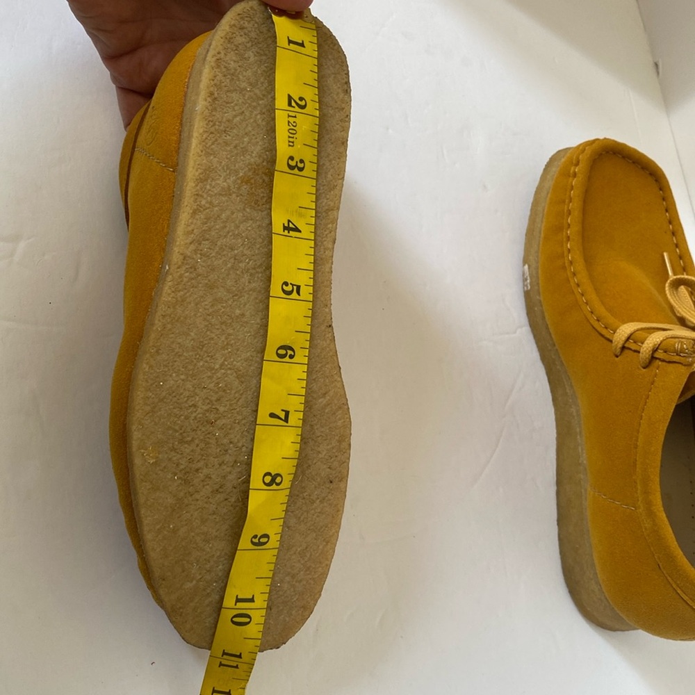Clarks Wallabee lace ups size 8 US Men’s used once in pristine condition - Picture 16 of 16